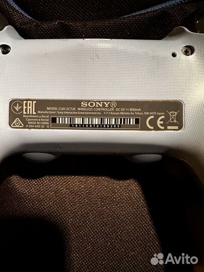 Геймпад DualShock 4 Sony PS4 CUH-ZCT2E и сумка