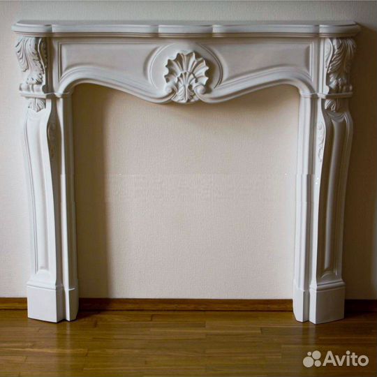 Гипсовый каминый портал от производителя