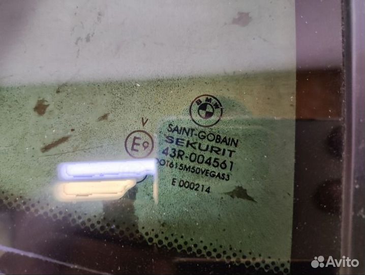 Форточка двери задняя правая Bmw X6 F16 2014-2020