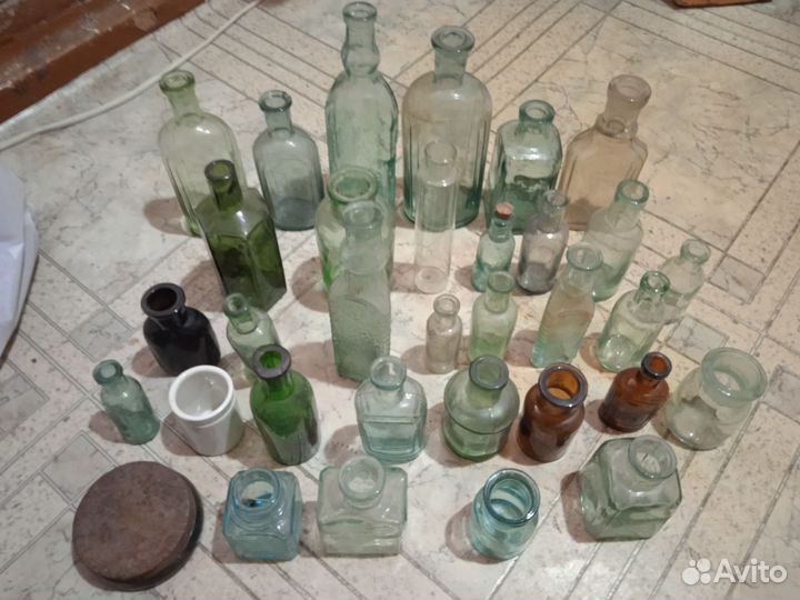 Бутылки, бутылки, мензурки. Цена за все