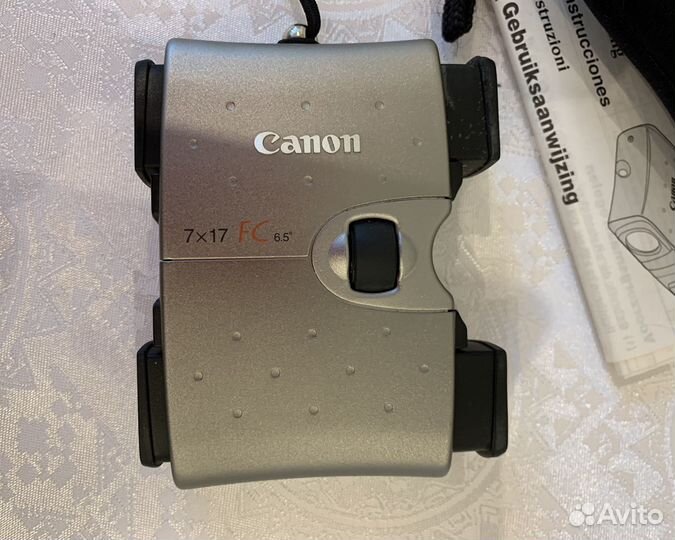 Редкий Бинокль canon 7x17 fc