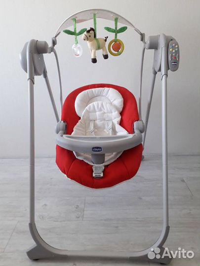 Электронные качели для новорожденных