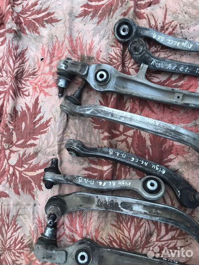 Рычаги передней подвески audi a6 c6 8 штук