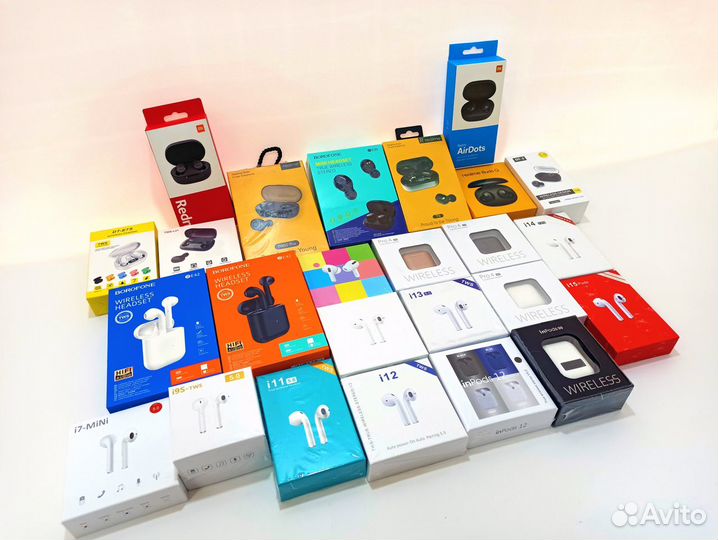 Бecпpoвoдныe наушники аирподс 2-го поколения