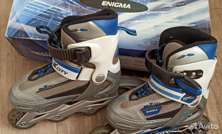 Ролики и коньки 2в1 раздвижные р. 30-33