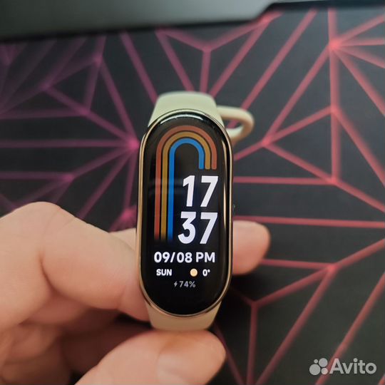 Фитнес браслет xiaomi mi band 8 золотой