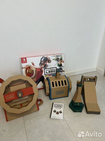 Nintendo Labo набор транспорта