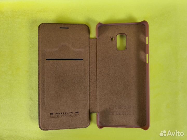 Чехол-книжка Leather Case Nillkin Samsung A8 plus