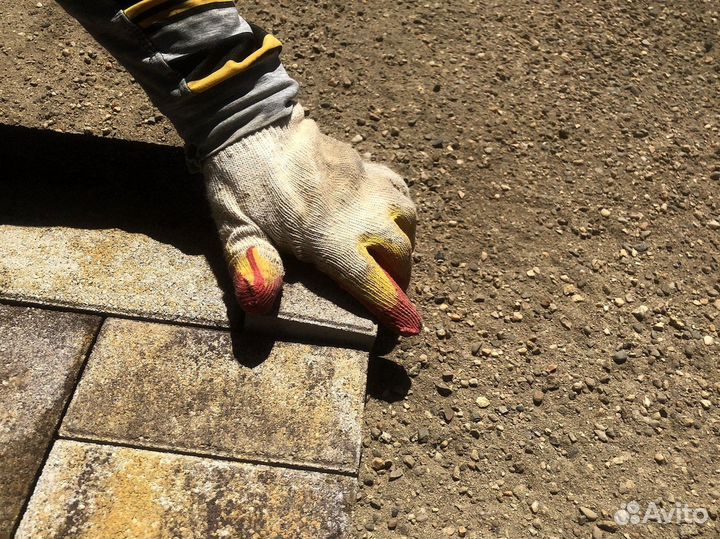 Тротуарная плитка Новый город осень от 120 м2