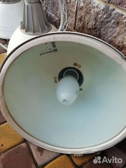 Светильник промышленный подвесной с лампой