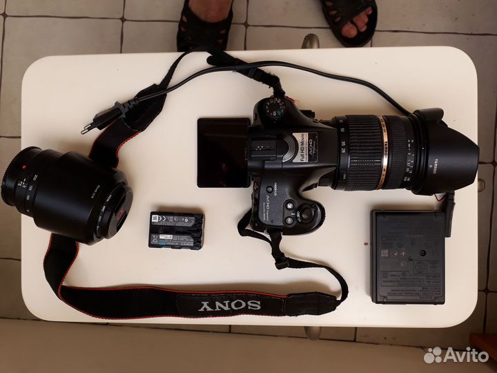 Sony slt a57 сони а57 и два объектива