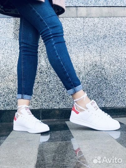 Adidas stan smith белые кеды