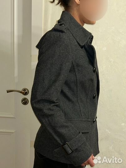 Пальто женское S-M шерстяное