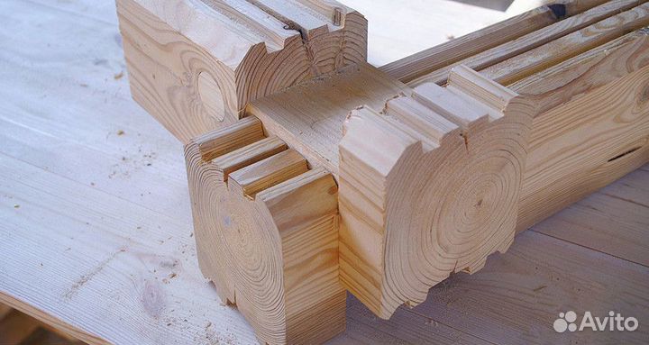 Профилированный брус камерной сушки