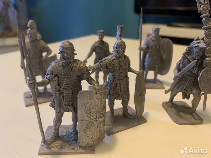 Модель солдитка, оловянные фигурки древний рим