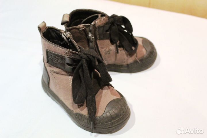 Ботинки для мальчика натуральная кожа 22