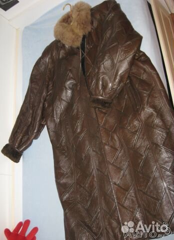 Дубленка, натуральная кожа, натуральный мех