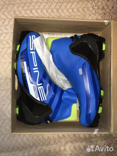 Ботинки лыжные spine classic 47размер. Новые