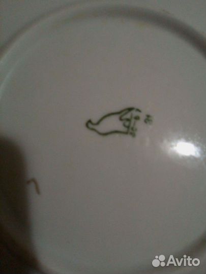 Тарелка СССР Дулево