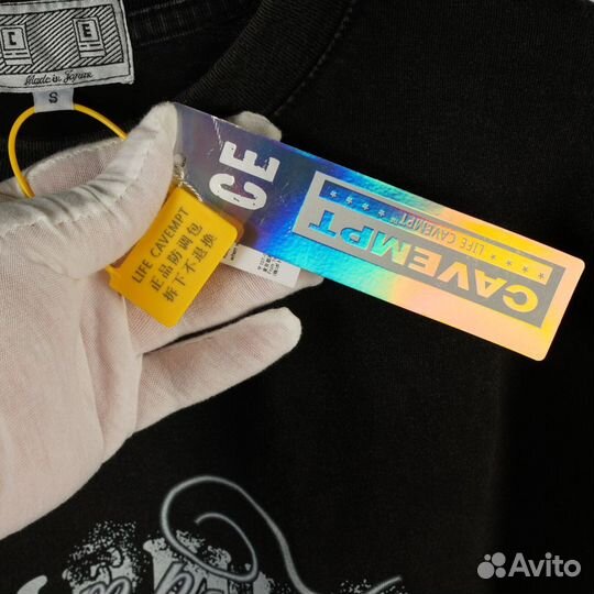 Футболка cavempt оверсайз cav empt