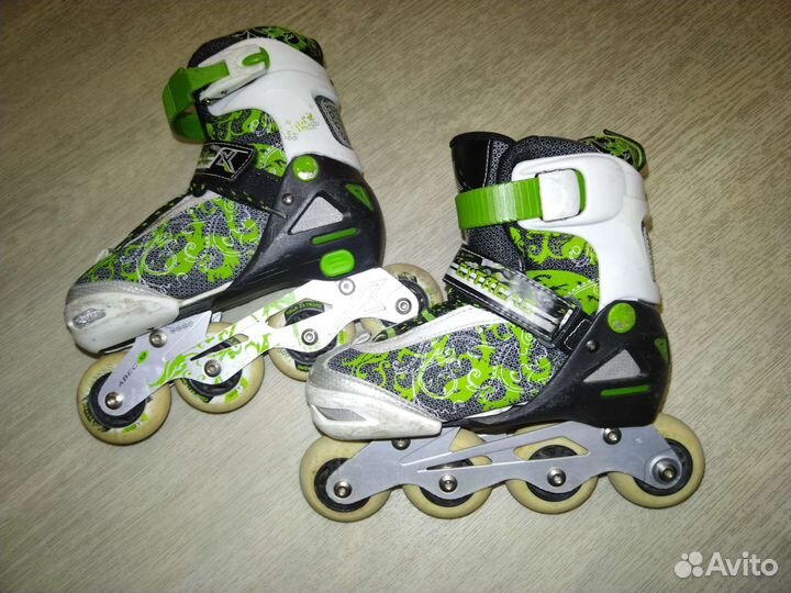 Роликовые коньки детские раздвижные