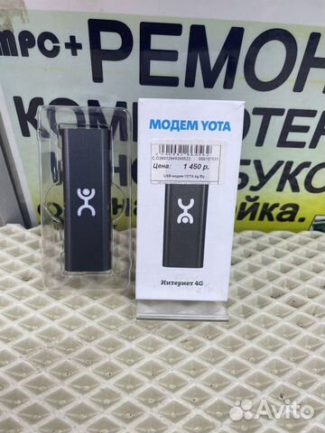 Ч) USB модем yota 4g