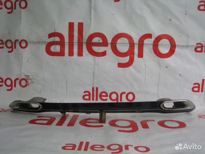 Lexus LS Юбка заднего бампера