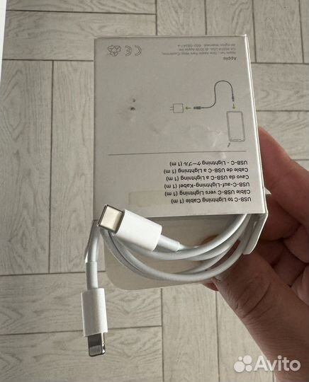 Кабель apple lightning usb c 1m оригинал