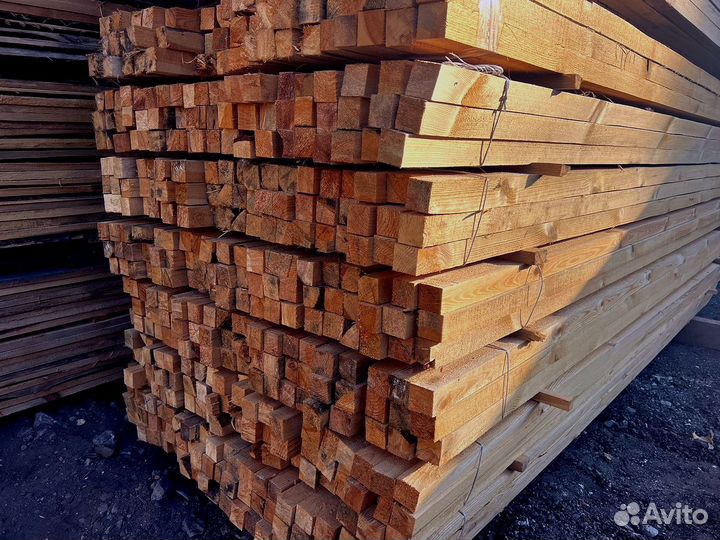 Доска обрезная 40х100х6000мм от производителя