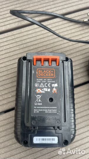 Триммер black decker bcsta536