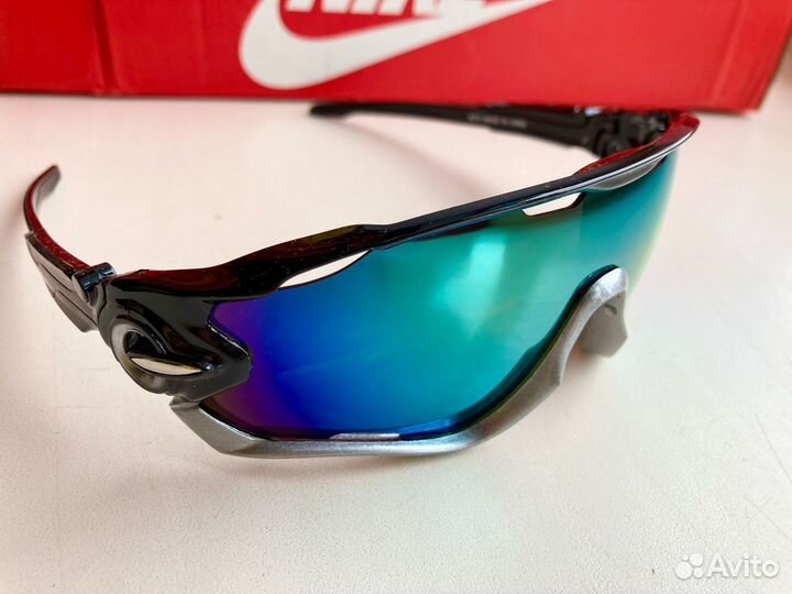 Спортивные очки Oakley Jawbreaker чёрные
