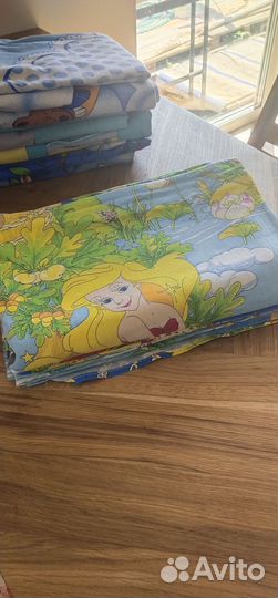 Постельное белье детское 4 комплекта