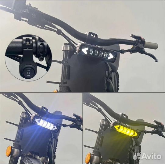 Фара LED универсальная с границей световой