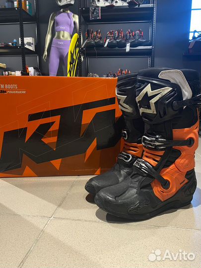 Мотоботы Alpinestars & KTM tech 10 (12 размер)