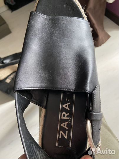 Эспадрильи, босоножки Zara, 39 размер