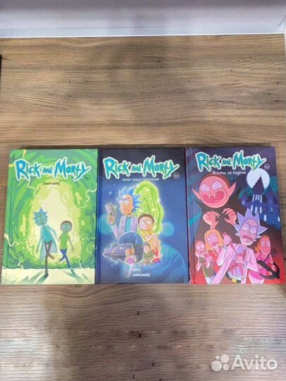 Комиксы Рик и Морти Comic books Rick and Morty