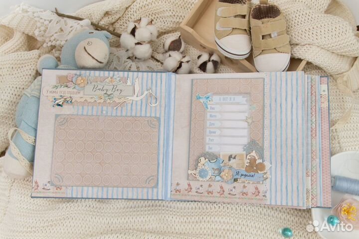 Фотоальбом детский ручной работы