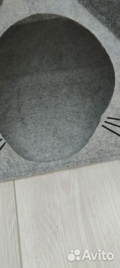 Домик для кота, миска