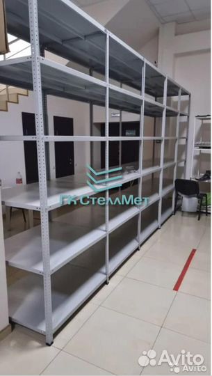 Металлические стеллажи для склада