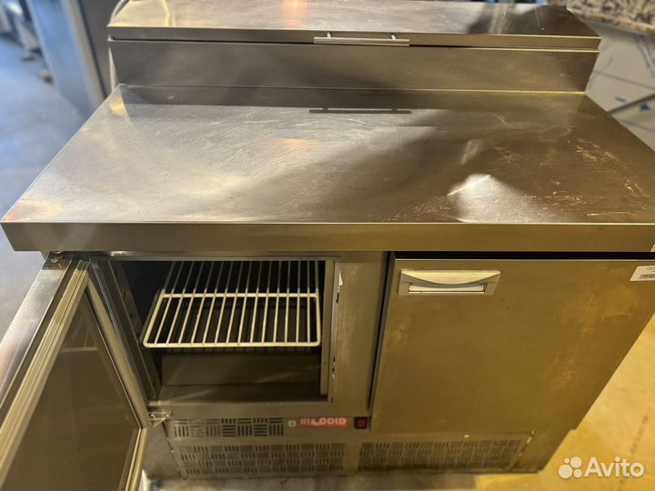 Холодильный стол hicold для пиццы