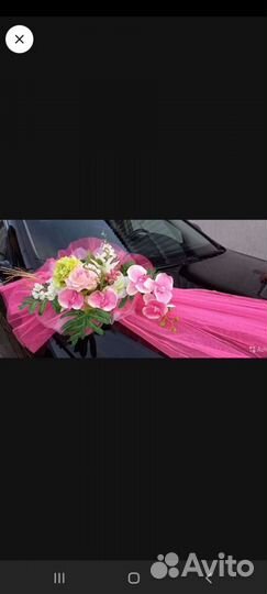 Свадебные украшения на машину невесты главное авто