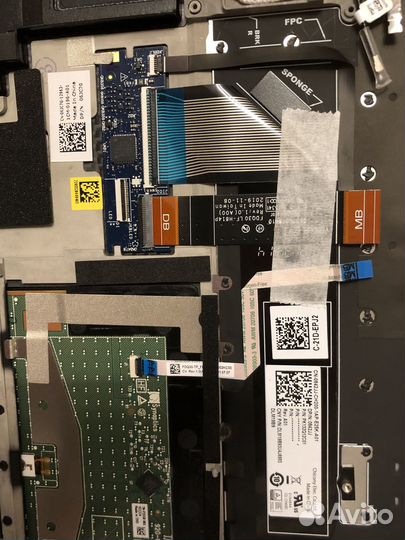 Palmrest топкейс Dell Xps 13 9300 9310