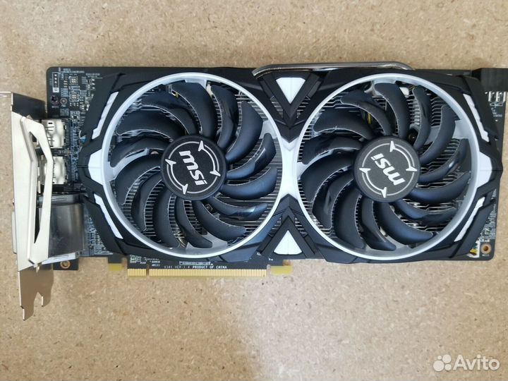 Видеокарта MSI RX580 8gb