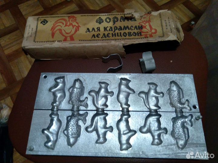 Форма для изготовления карамели леденцовой СССР