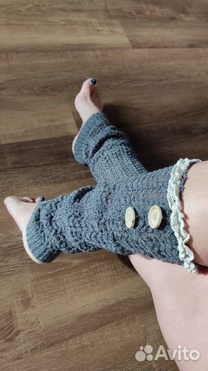 Гетры серые