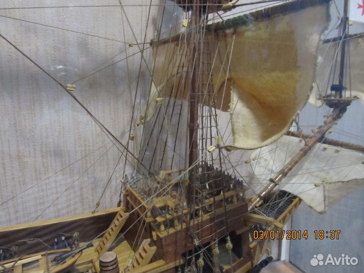 Продается модель корабля San Giovanni Battista