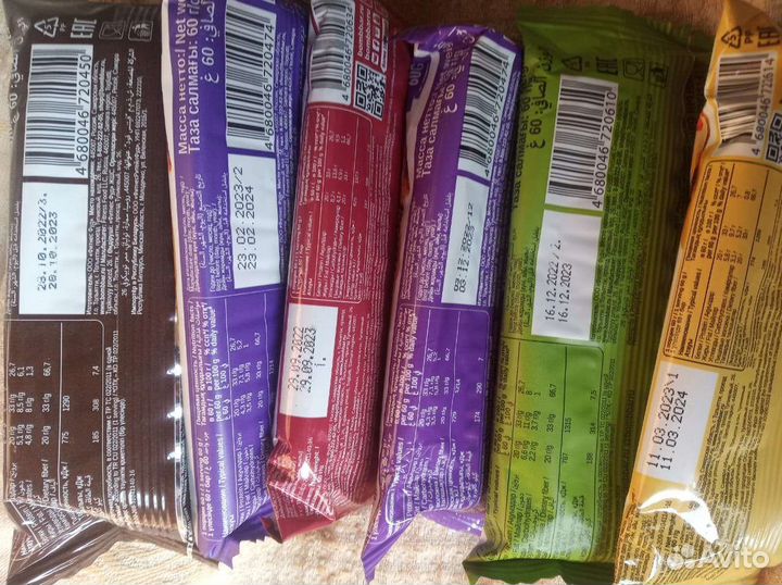 Протеиновые батончики bombbar