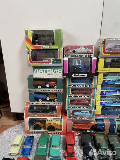 Коллекционные модели автомобилей СССР 1:43