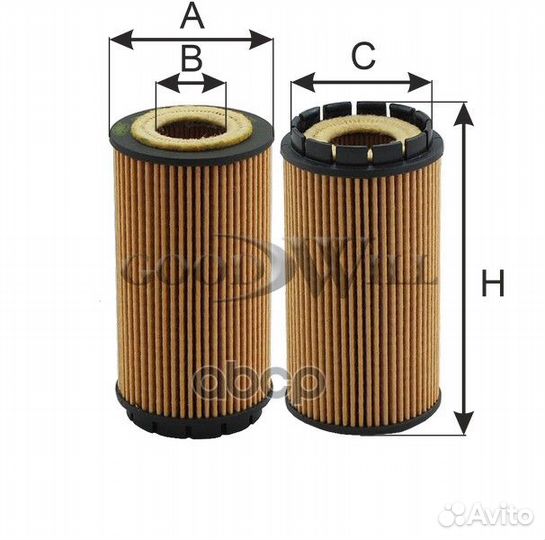 Фильтр масляный hyundai santa FE/tuscon 2.0 CRD