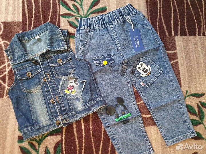 Жилетка джинсы